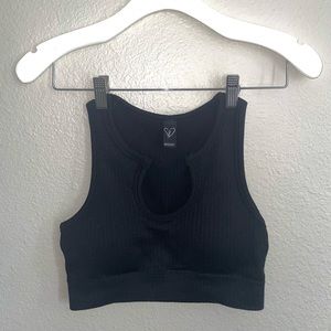 black athletic top